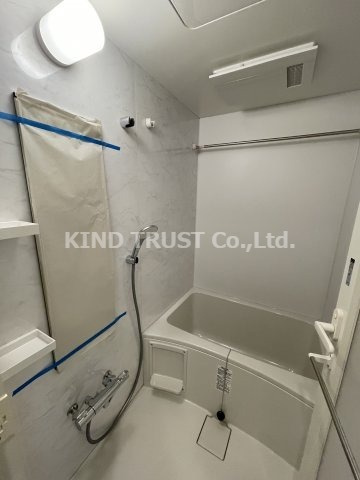 リビオメゾン西天満の浴室|日々の疲れを癒すお風呂付です