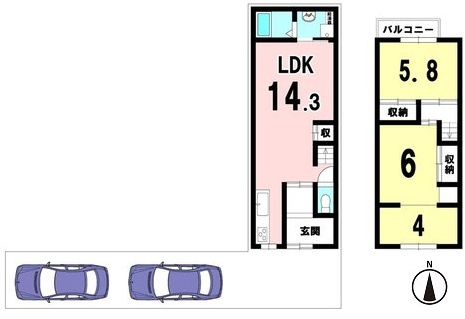 【間取り】 | K22078-大宮