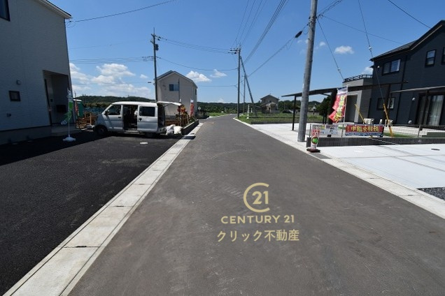 Cradlegarden　 常陸大宮市石沢　第4　1の前面道路含む現地写真|現地撮影（2025年7月）
