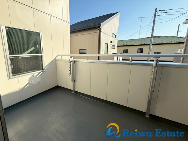 新築戸建　茅ヶ崎市小和田1丁目のバルコニー
