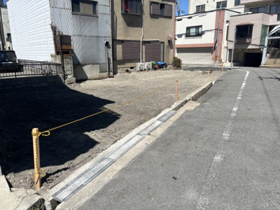 【前面道路含む現地写真】 | 尼崎市東難波町４丁目　土地分譲　建築条件なし