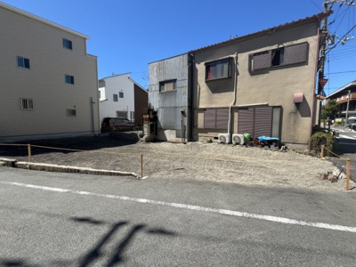 【前面道路含む現地写真】 | 尼崎市東難波町４丁目　土地分譲　建築条件なし