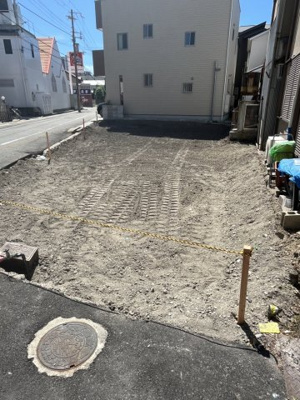 【前面道路含む現地写真】 | 尼崎市東難波町４丁目　土地分譲　建築条件なし