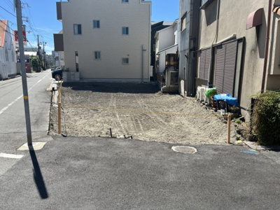 【前面道路含む現地写真】 | 尼崎市東難波町４丁目　土地分譲　建築条件なし
