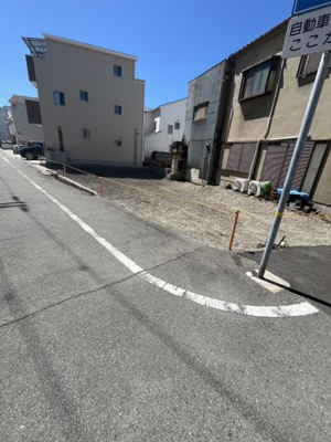 【前面道路含む現地写真】 | 尼崎市東難波町４丁目　土地分譲　建築条件なし