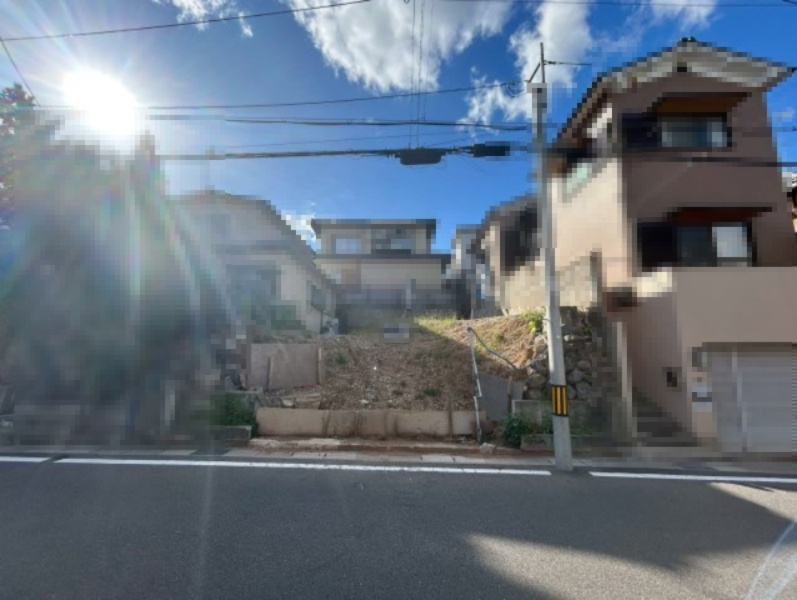 向日市寺戸町中野の外観|建築条件無しの為、お好きなハウスメーカーや工務店で建築可能です！