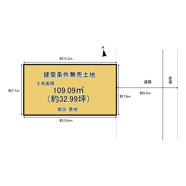 向日市寺戸町中野の土地図|建築条件無売土地！
お客様のご要望のプランを作成いたします(*^-^*)
