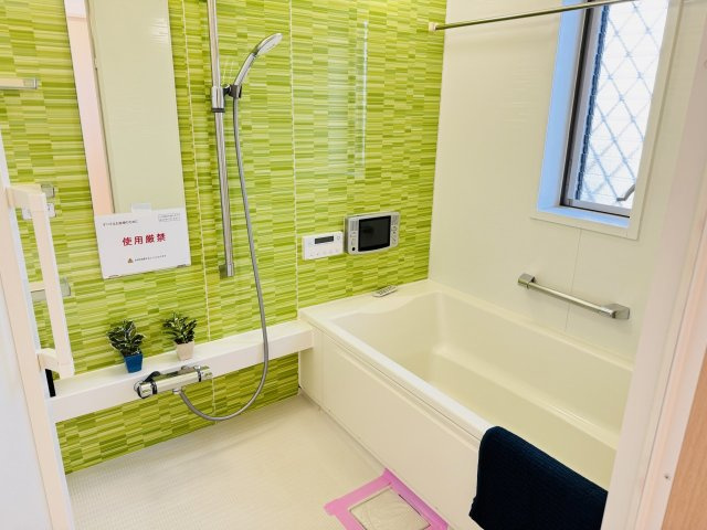 八王子市　大谷町　中古戸建ての浴室|～のびのびくつろげるバスルーム　１日の締めくくりに癒やしのバスタイムを～