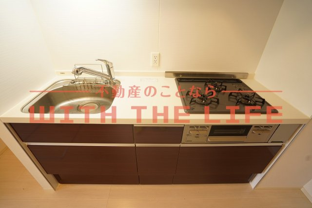 オッツ梅満【10，000円キャッシュバック対象物件】のキッチン|キッチンでお料理をお楽しみください