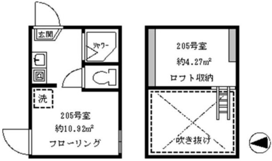 フェリスキングの間取り