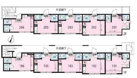 ＲＥ東高円寺の間取り