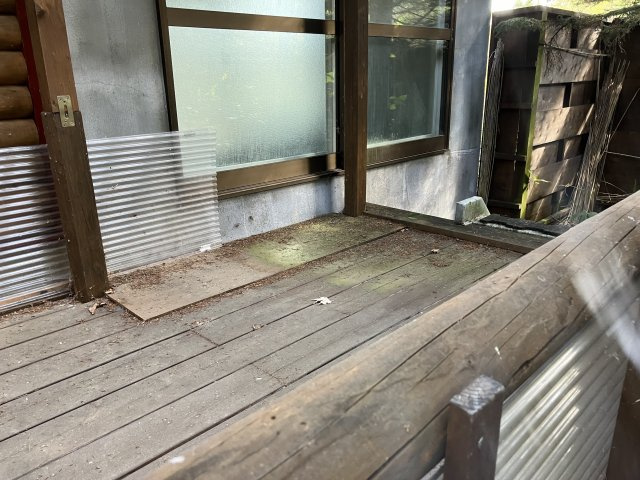 温泉と大自然が待つ、奥春別の憧れ別荘♪の外観|風を感じられるウッドデッキです！