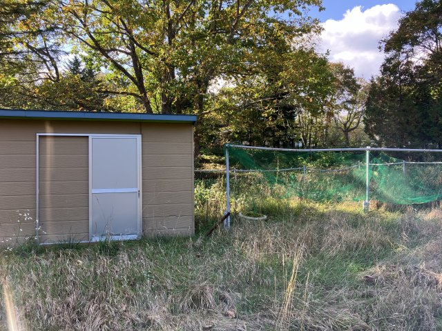 温泉と大自然が待つ、奥春別の憧れ別荘♪の庭|趣味や家庭菜園に使える物置付きです◎