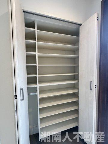 鎌倉市玉縄２丁目５０５新築戸建ての収納|専用の収納スペースです