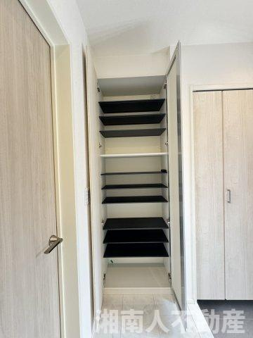 鎌倉市玉縄２丁目５０５新築戸建ての収納|便利な収納スペースです