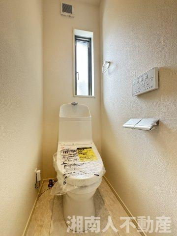 鎌倉市玉縄２丁目５０５新築戸建てのトイレ|トイレもきれいです