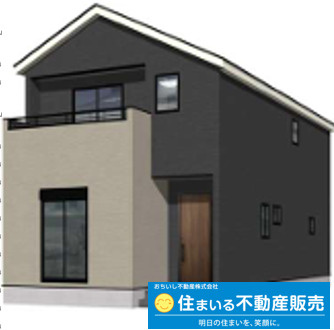 福岡市城南区堤１丁目3期　1号棟の外観パース