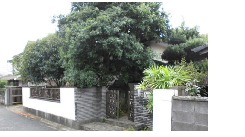 八代市鏡町下有佐売地の外観