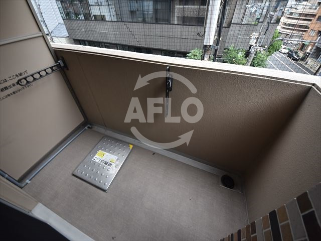 アスヴェル大阪城WESTⅡのバルコニー|アスヴェル大阪城WESTⅠⅠ　バルコニー