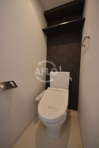 S-RESIDENCE谷町五丁目のトイレ|S-RESIDENCE谷町五丁目　温水洗浄便座