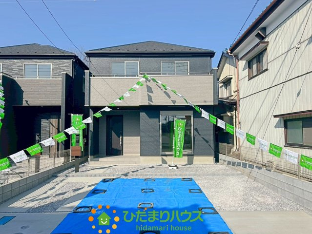久喜市青葉５期　新築一戸建て　02　グラファーレデザインの外観|2026/2/10　撮影