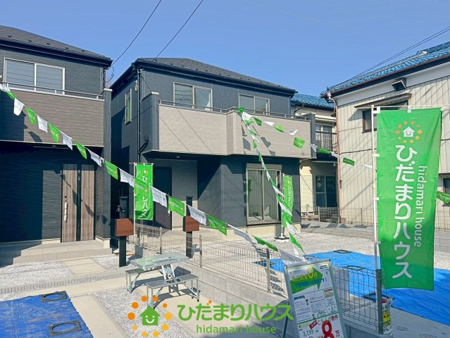 久喜市青葉５期　新築一戸建て　02　グラファーレデザインの外観|2026/2/10　撮影