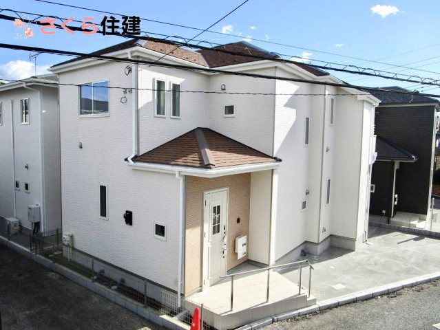 Heartful-Town 　中久保二丁目4363番　1号棟の外観|１号棟　充実した収納スペース完備！LRT宇都宮芳賀ライトレール線『陽東3丁目駅』徒歩６分！