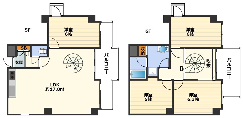 アシスト90の間取り