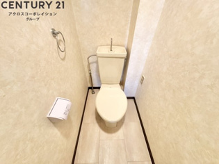 トイレもきれいです