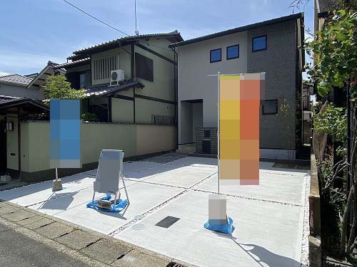 上賀茂蝉ヶ垣内町 新築戸建の外観