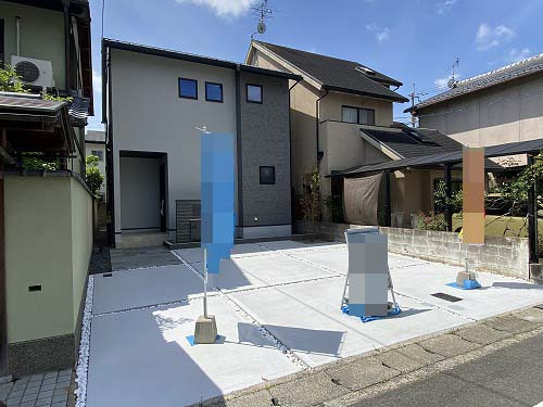 上賀茂蝉ヶ垣内町 新築戸建の外観