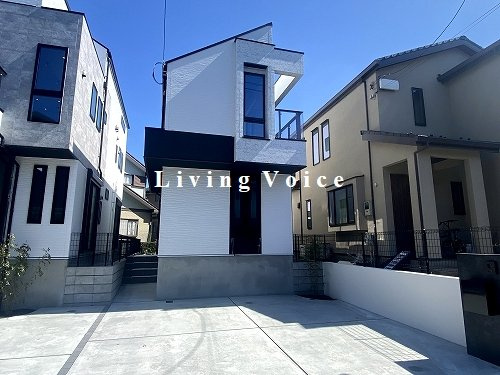 【仲介手数料０円】茅ヶ崎市松風台　新築一戸建て　全2棟の外観|B棟【仲介手数料０円】茅ヶ崎市松風台　新築一戸建て　全2棟