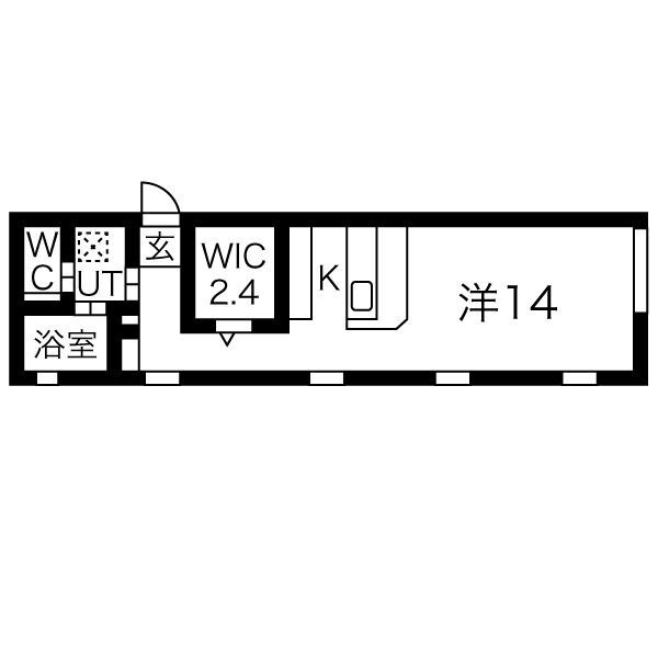 LeGioie太閤通駅Ⅲの間取り