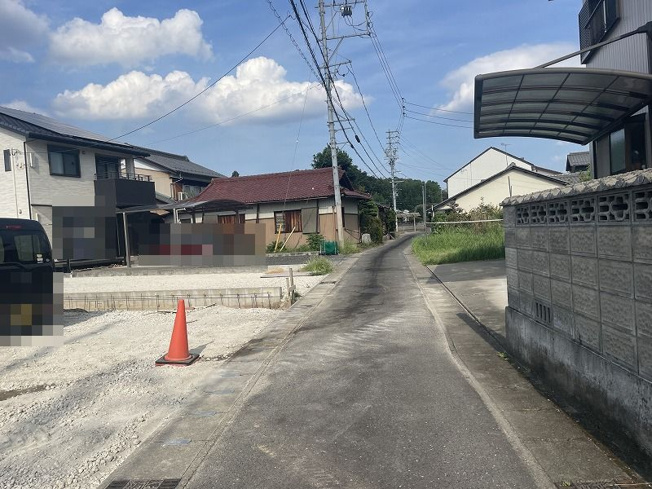 【前面道路含む現地写真】 | 各務原市川島松倉町