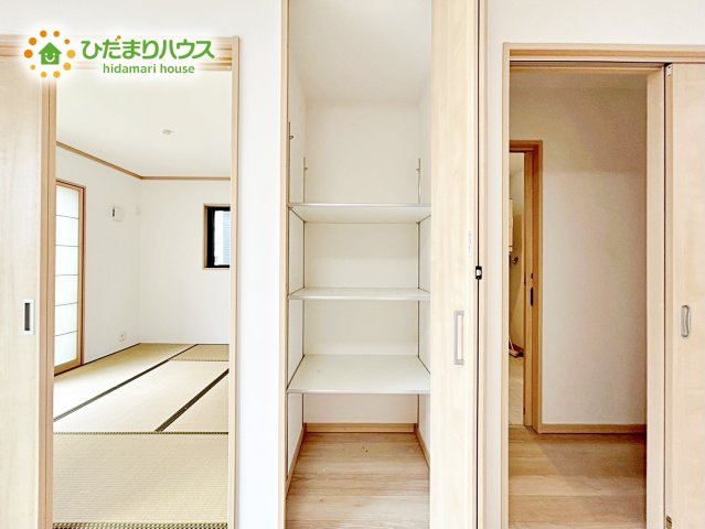 【収納】 | 茨城町桜の郷　中古戸建 | リビング収納には日用品のストック場所としてもお使いいただけます！