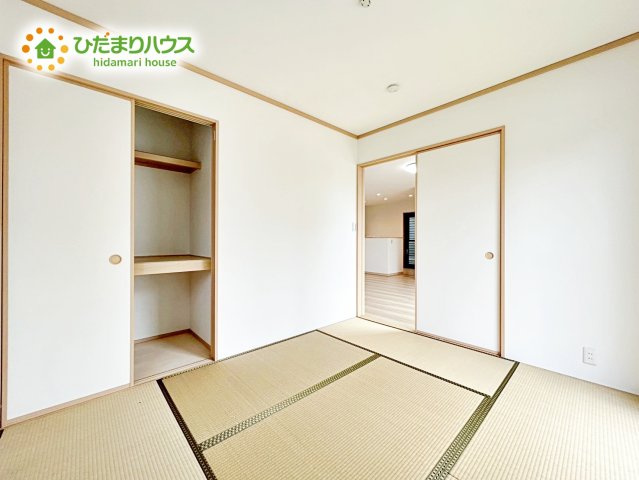 【和室】 | 茨城町桜の郷　中古戸建 | 小さなお子さまのいる方におすすめ！リビング横の和室でお子様が遊んでる様子も確認できます(^^)/