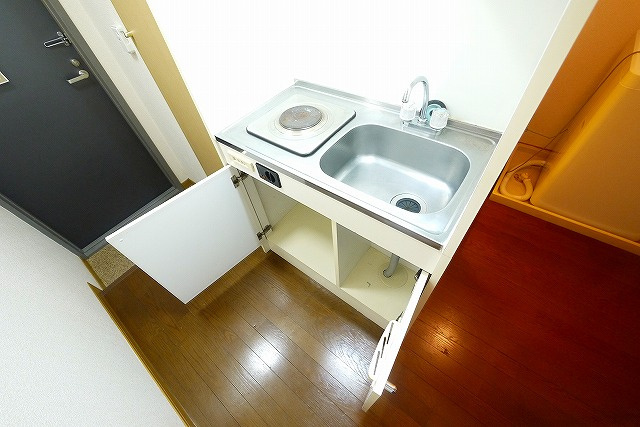 レオパレスイケダのキッチン|キッチンでお料理をお楽しみください