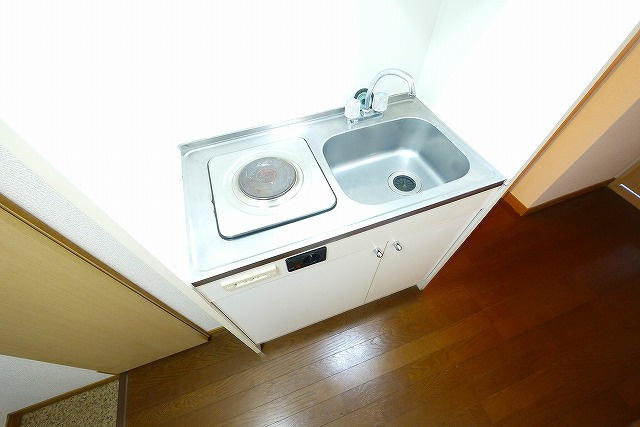 レオパレスイケダのキッチン|キッチンでお料理をお楽しみください