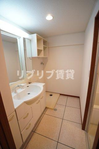 コープ桜木町の洗面所