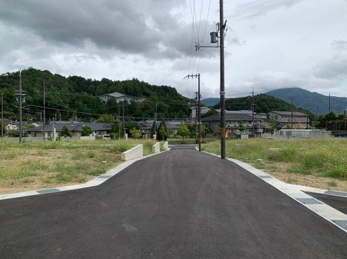 【前面道路含む現地写真】 | K41306-1期7号地市原野