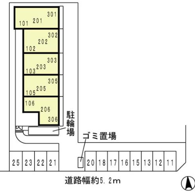 【区画図】 | サウスメゾン秋桜