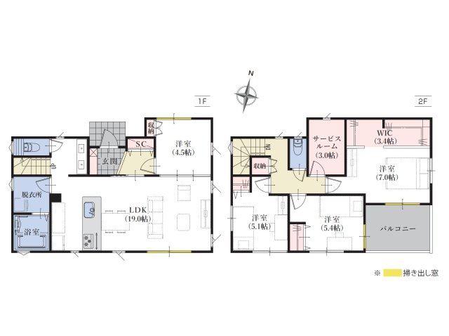御殿場１期　２号棟　新築戸建　全３棟