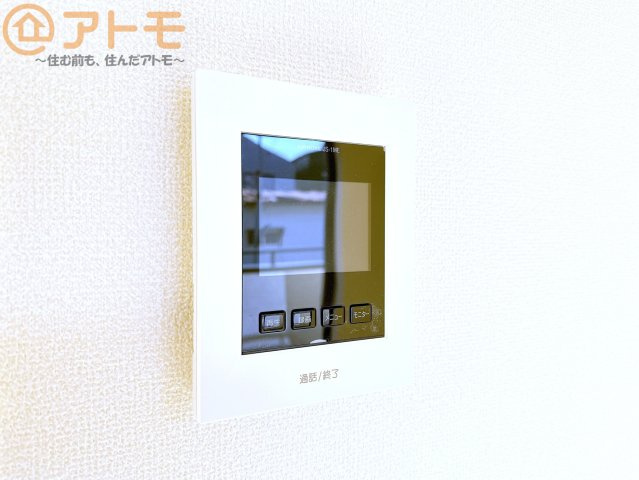 【防犯設備】 | 葵区北番町2期　新築戸建　A号棟 | TVモニター付きインターホンは訪問者を確認することができて、防犯性に優れています♪