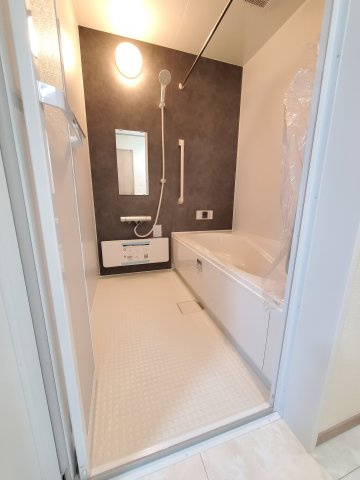 三郷市　鷹野1丁目　新築戸建　全2棟の浴室|施工例です