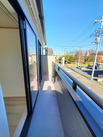 三郷市　鷹野1丁目　新築戸建　全2棟のバルコニー|施工例です