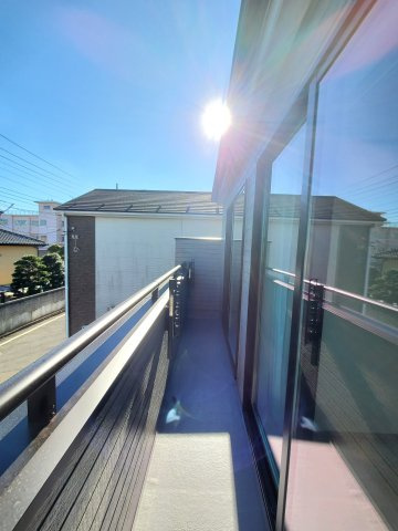 三郷市　鷹野1丁目　新築戸建　全2棟のバルコニー|施工例です