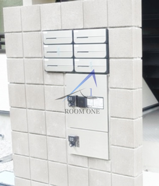 MELDIA川崎のその他共用部分|集合ポストです。