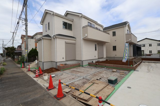 【外観】 | 《仲介手数料無料》上尾市小泉３丁目34-11(A号棟)新築一戸建てハートフルタウン | 撮影日 2025年9月15日 12:00 晴れ