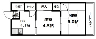 【間取り】 | 辻井マンション
