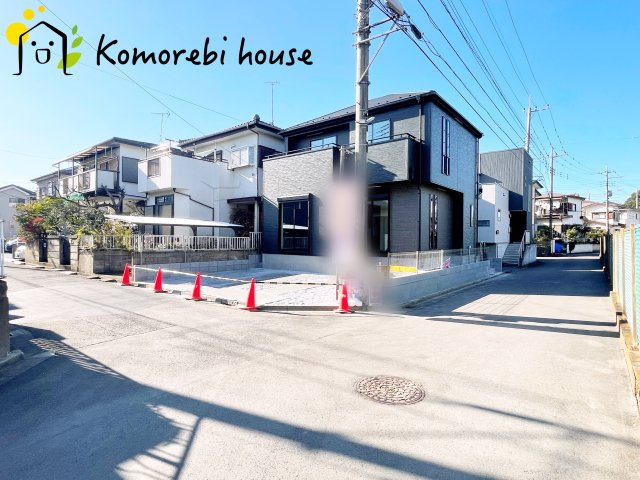 さいたま市見沼区南中丸　14期　新築一戸建て　01の前面道路含む現地写真|12/8撮影
